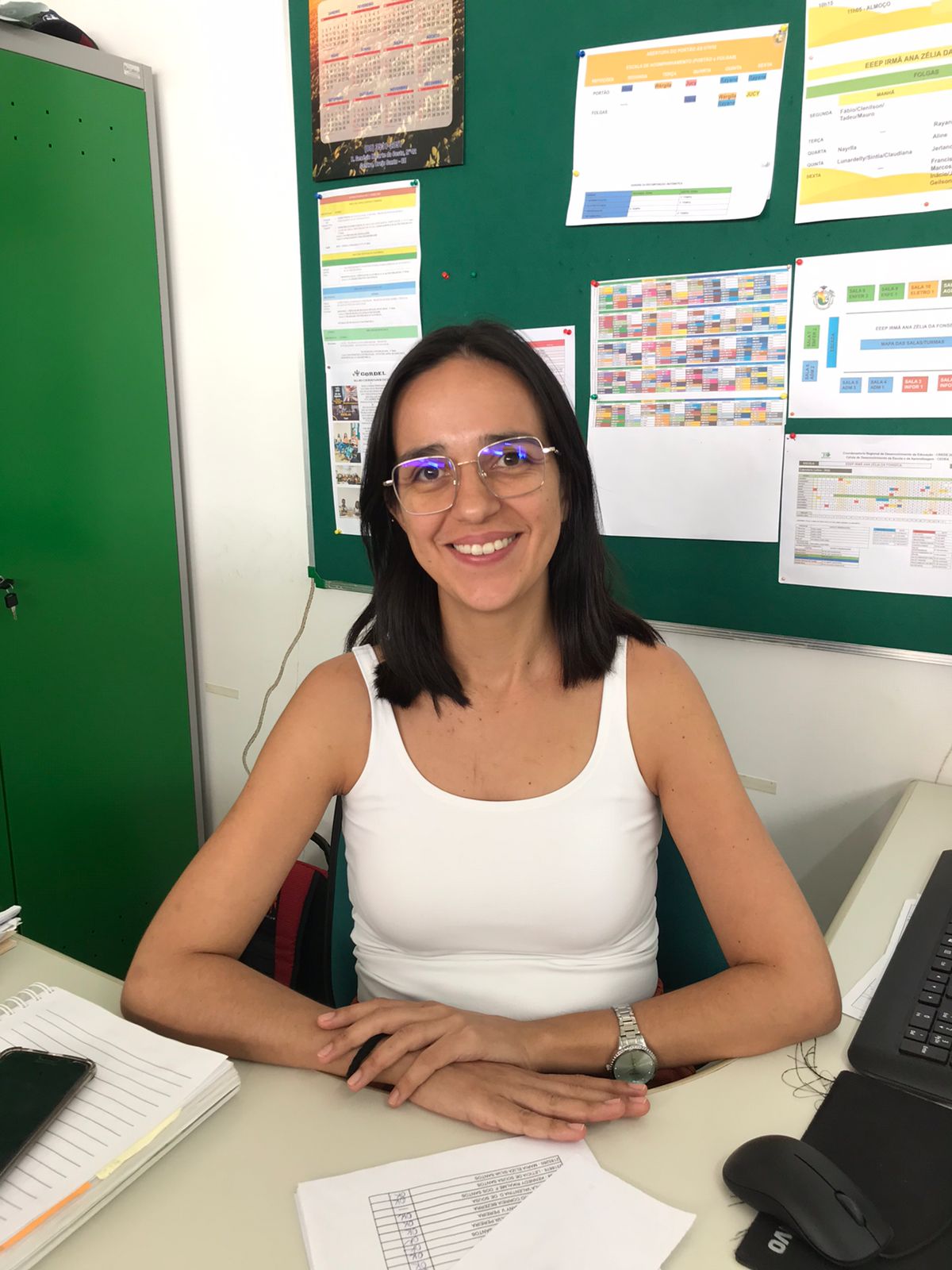 foto da coordenadora